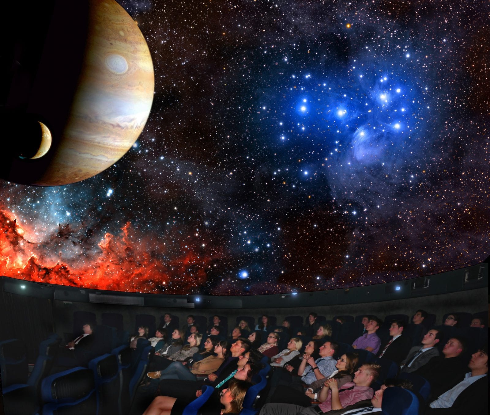 Planetarium - Sterne gucken im Loungesessel